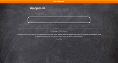 Desktop Screenshot of escortjade.com